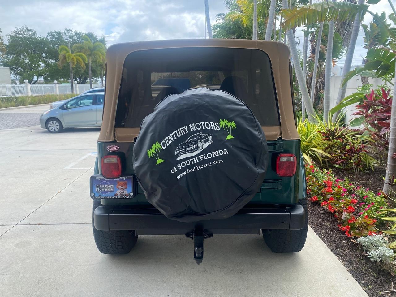 1999 Jeep Wrangler Sahara AUYO AC 6 CYL LOW MILES 47,009 Pompano Beach FL