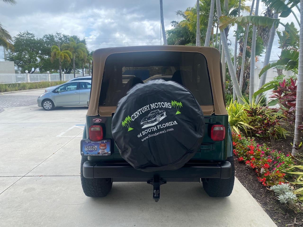 1999 Jeep Wrangler Sahara AUYO AC 6 CYL LOW MILES 47,009 Pompano Beach FL