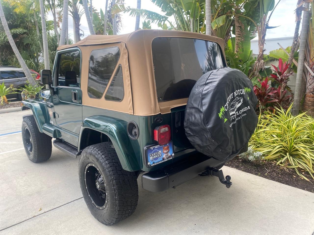 1999 Jeep Wrangler Sahara AUYO AC 6 CYL LOW MILES 47,009 Pompano Beach FL