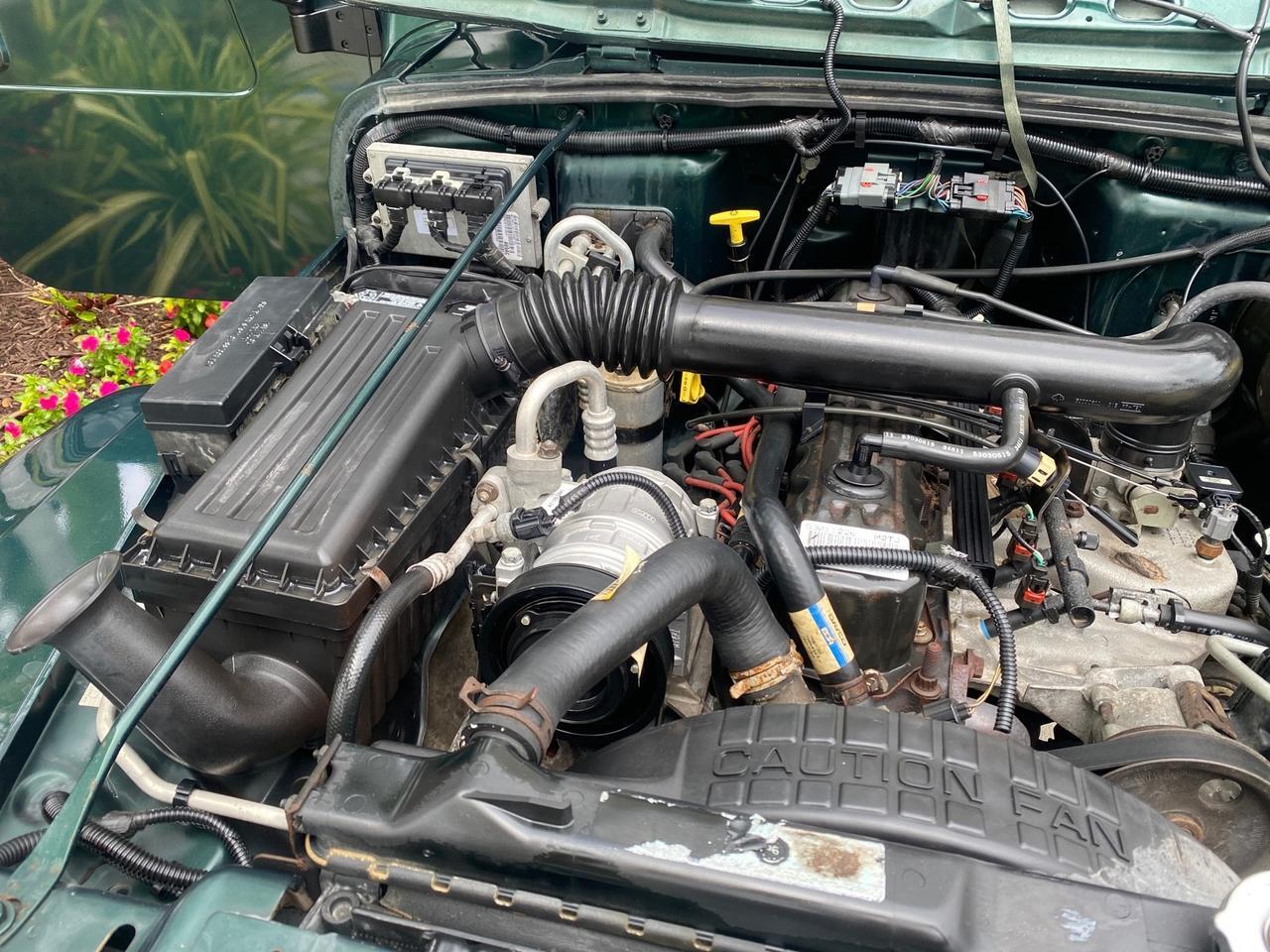 1999 Jeep Wrangler Sahara AUYO AC 6 CYL LOW MILES 47,009 Pompano Beach FL