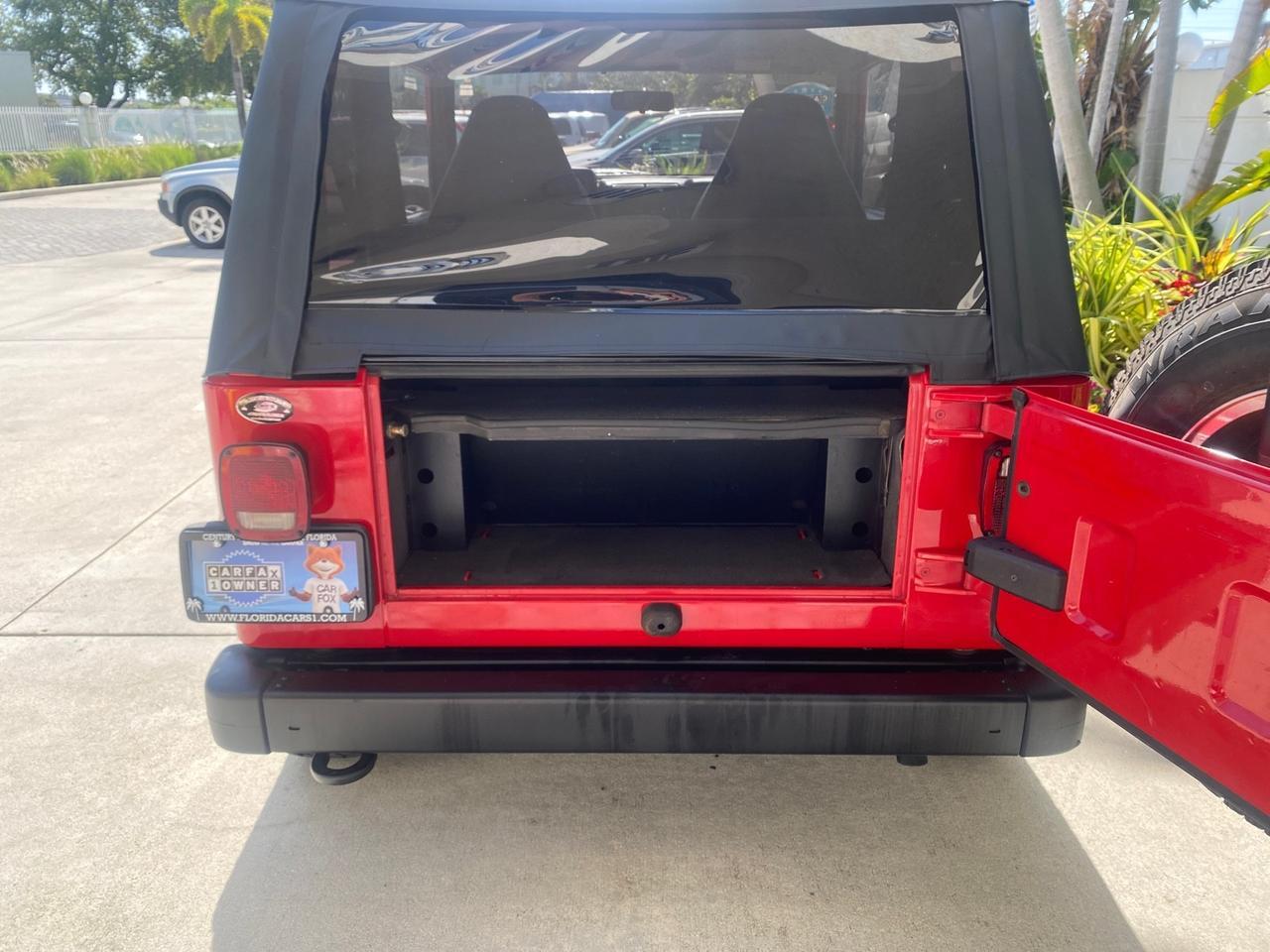 1999 Jeep Wrangler Sport AUTO AC 4.0 6 CYL LOW MILES 92,727 Pompano Beach FL