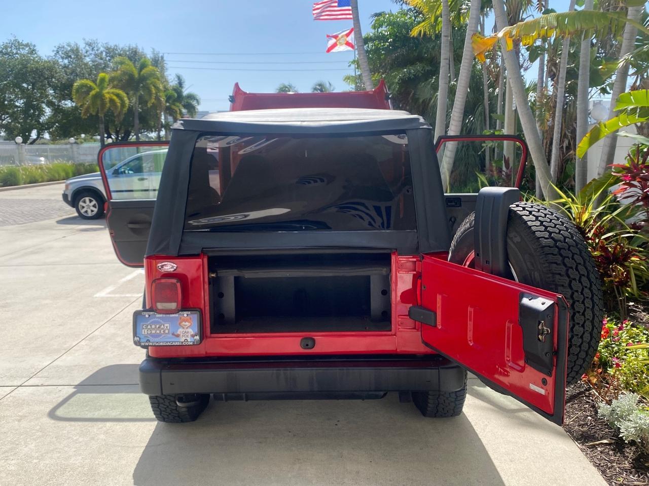 1999 Jeep Wrangler Sport AUTO AC 4.0 6 CYL LOW MILES 92,727 Pompano Beach FL