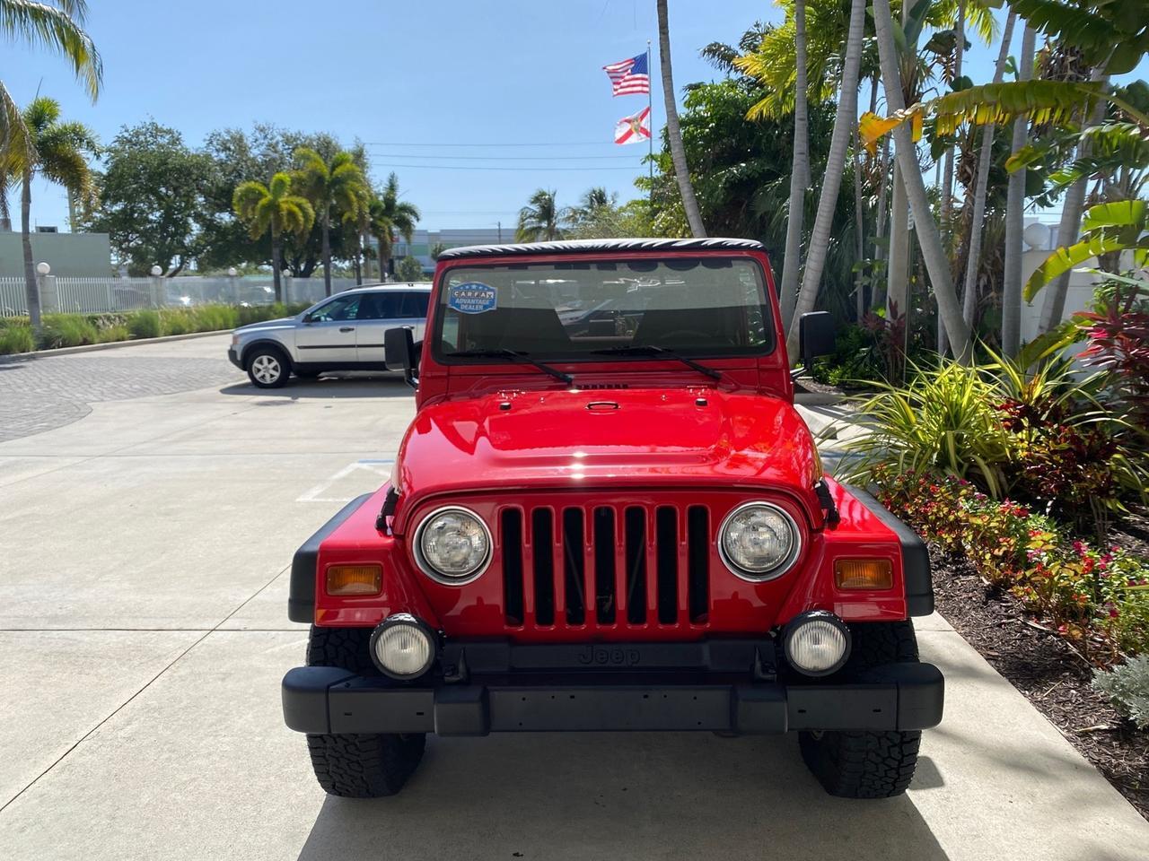1999 Jeep Wrangler Sport AUTO AC 4.0 6 CYL LOW MILES 92,727 Pompano Beach FL