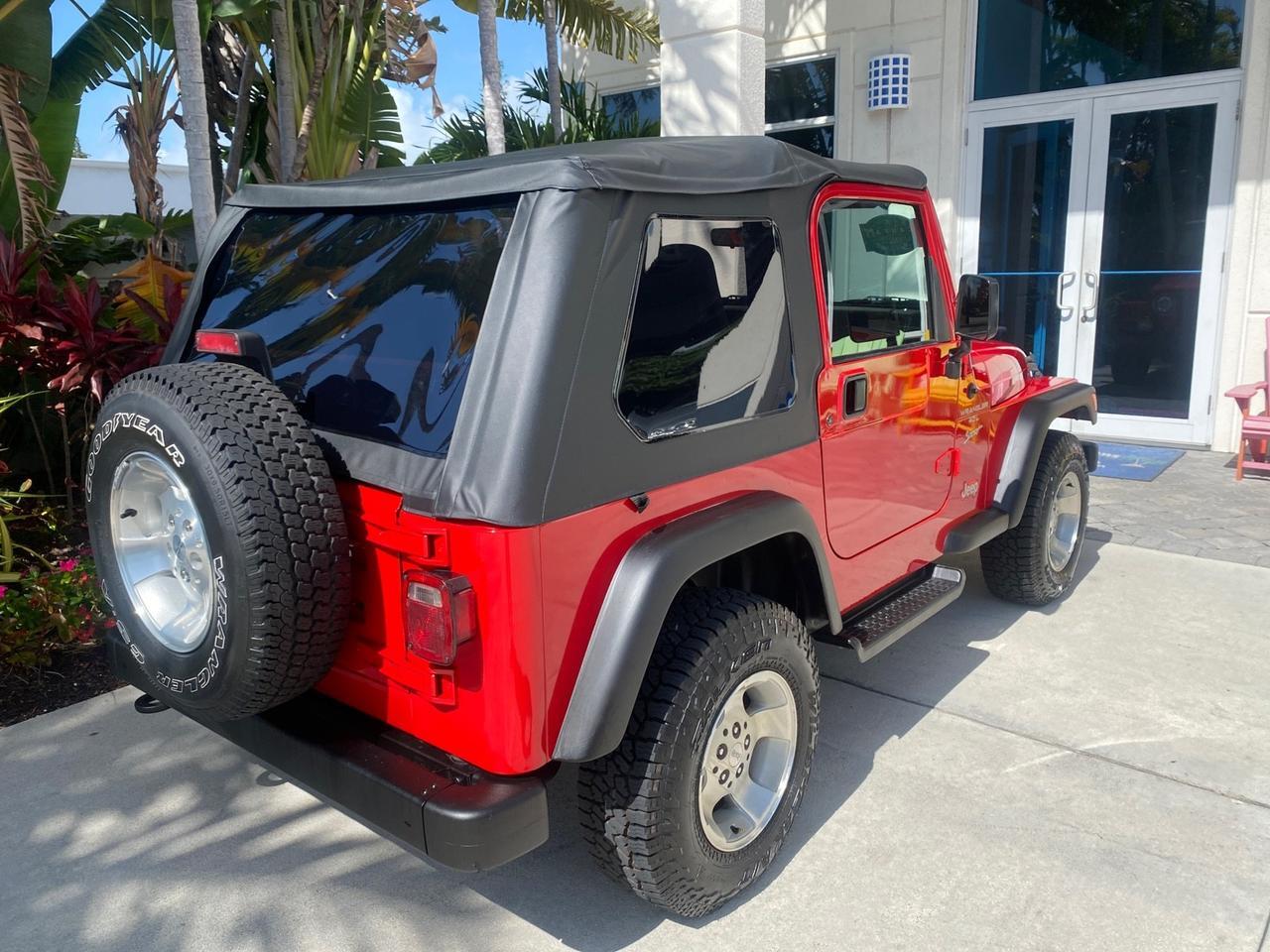 1999 Jeep Wrangler Sport AUTO AC 4.0 6 CYL LOW MILES 92,727 Pompano Beach FL