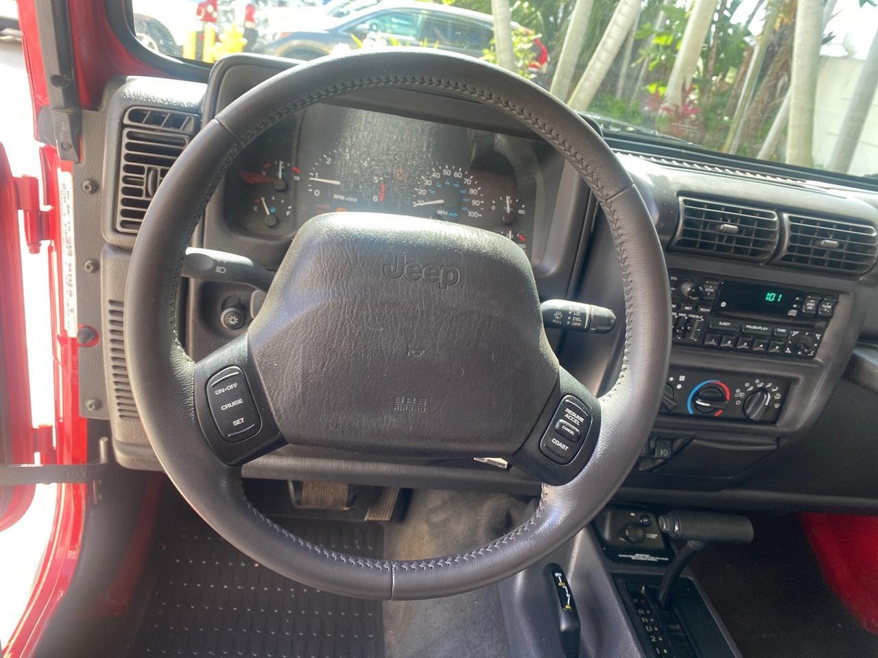 1999 Jeep Wrangler Sport AUTO AC 4.0 6 CYL LOW MILES 92,727 Pompano Beach FL