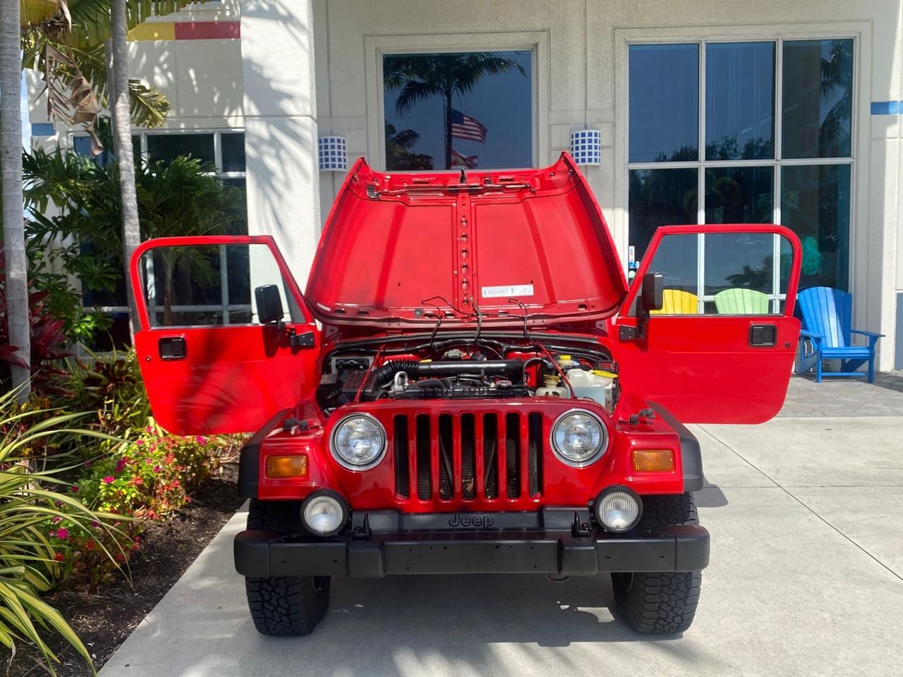1999 Jeep Wrangler Sport AUTO AC 4.0 6 CYL LOW MILES 92,727 Pompano Beach FL