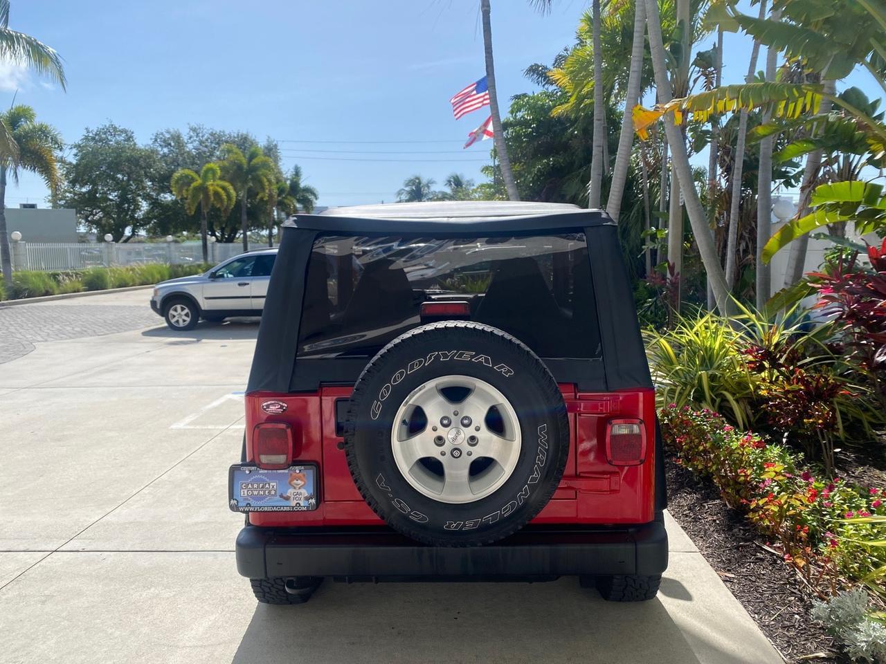 1999 Jeep Wrangler Sport AUTO AC 4.0 6 CYL LOW MILES 92,727 Pompano Beach FL