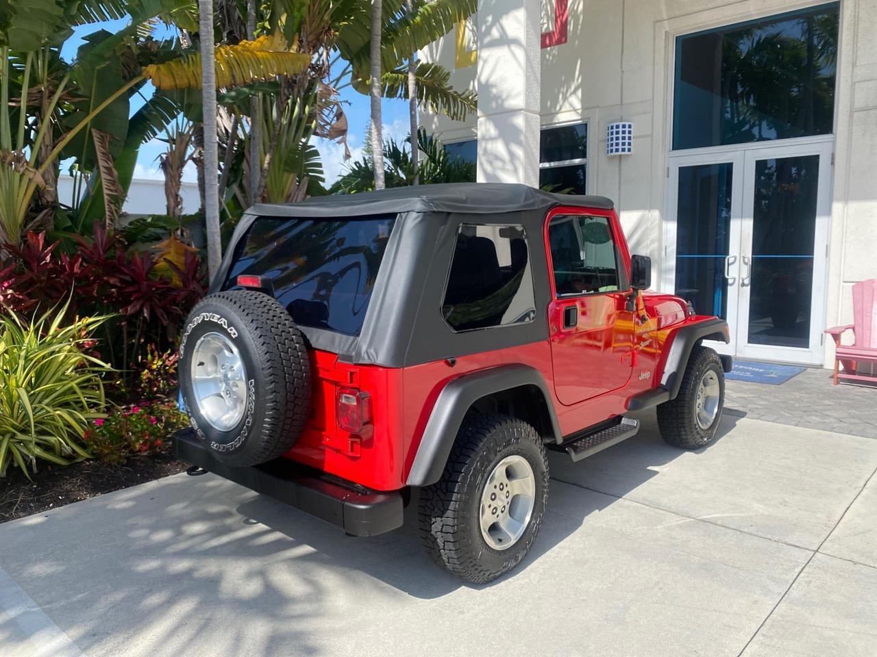 1999 Jeep Wrangler Sport AUTO AC 4.0 6 CYL LOW MILES 92,727 Pompano Beach FL