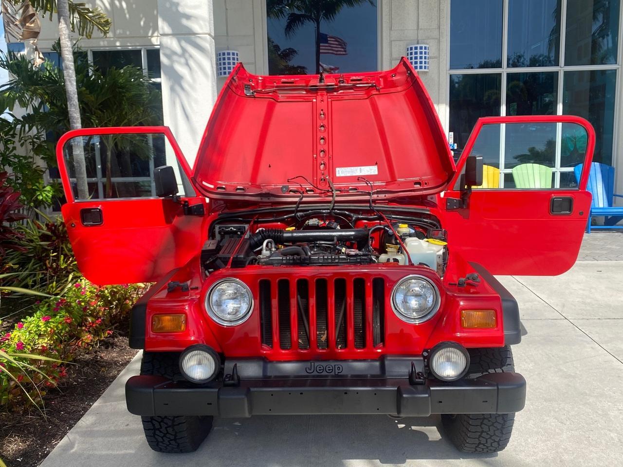 1999 Jeep Wrangler Sport AUTO AC 4.0 6 CYL LOW MILES 92,727 Pompano Beach FL
