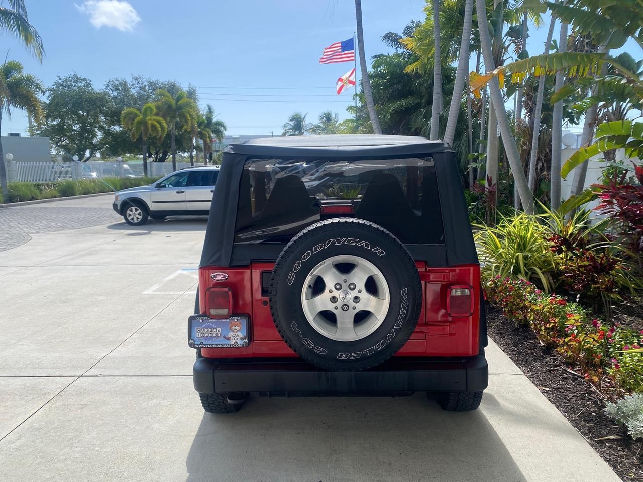 1999 Jeep Wrangler Sport AUTO AC 4.0 6 CYL LOW MILES 92,727 Pompano Beach FL