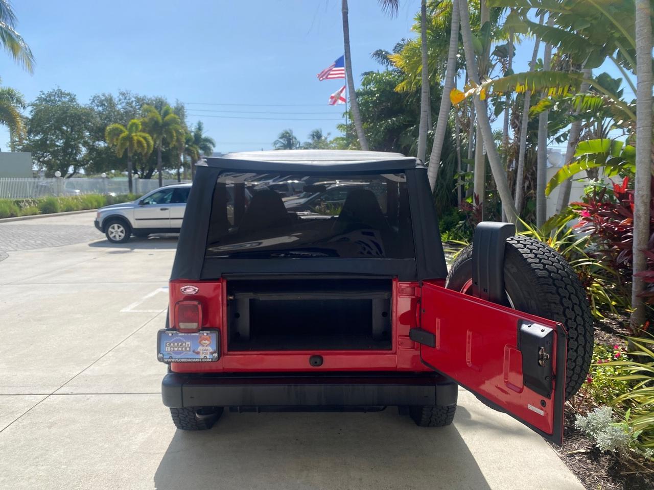 1999 Jeep Wrangler Sport AUTO AC 4.0 6 CYL LOW MILES 92,727 Pompano Beach FL