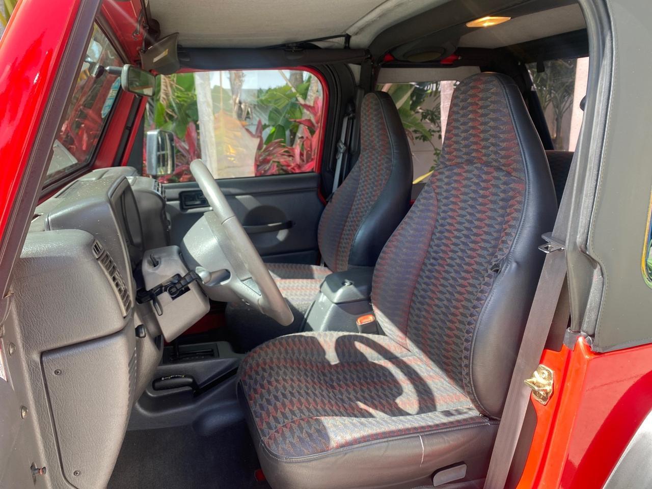 1999 Jeep Wrangler Sport AUTO AC 4.0 6 CYL LOW MILES 92,727 Pompano Beach FL