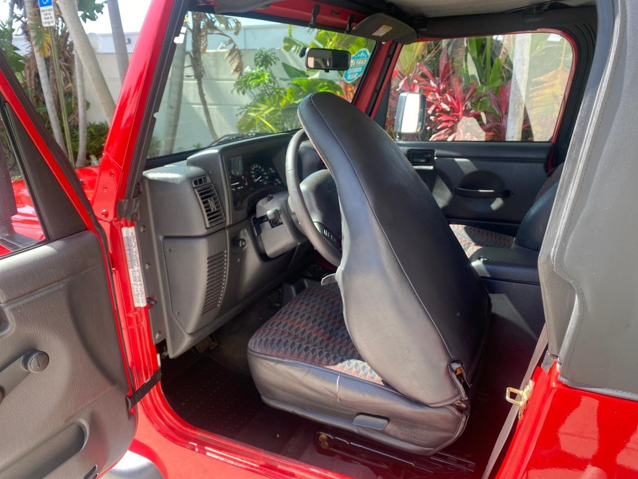 1999 Jeep Wrangler Sport AUTO AC 4.0 6 CYL LOW MILES 92,727 Pompano Beach FL