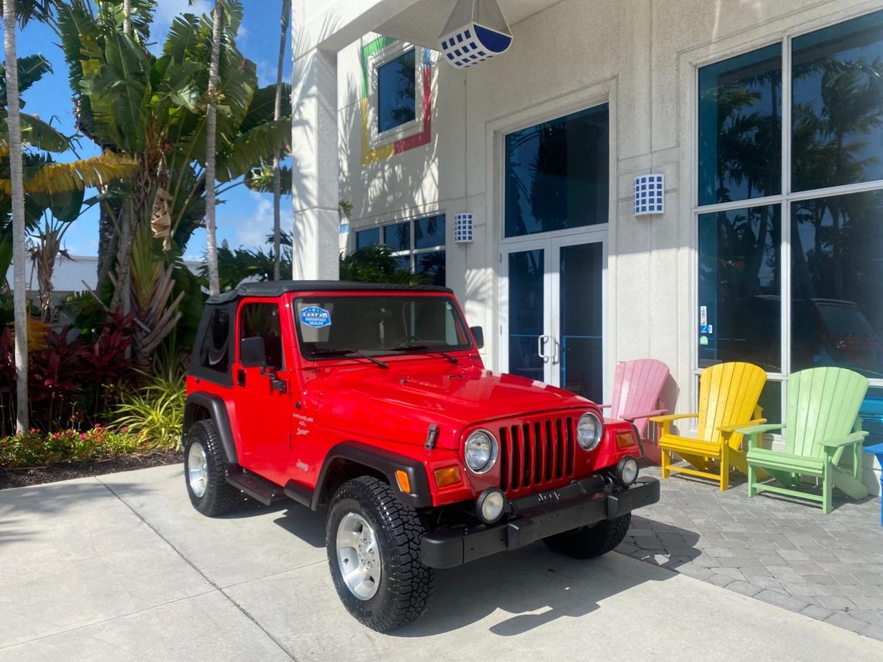1999 Jeep Wrangler Sport AUTO AC 4.0 6 CYL LOW MILES 92,727