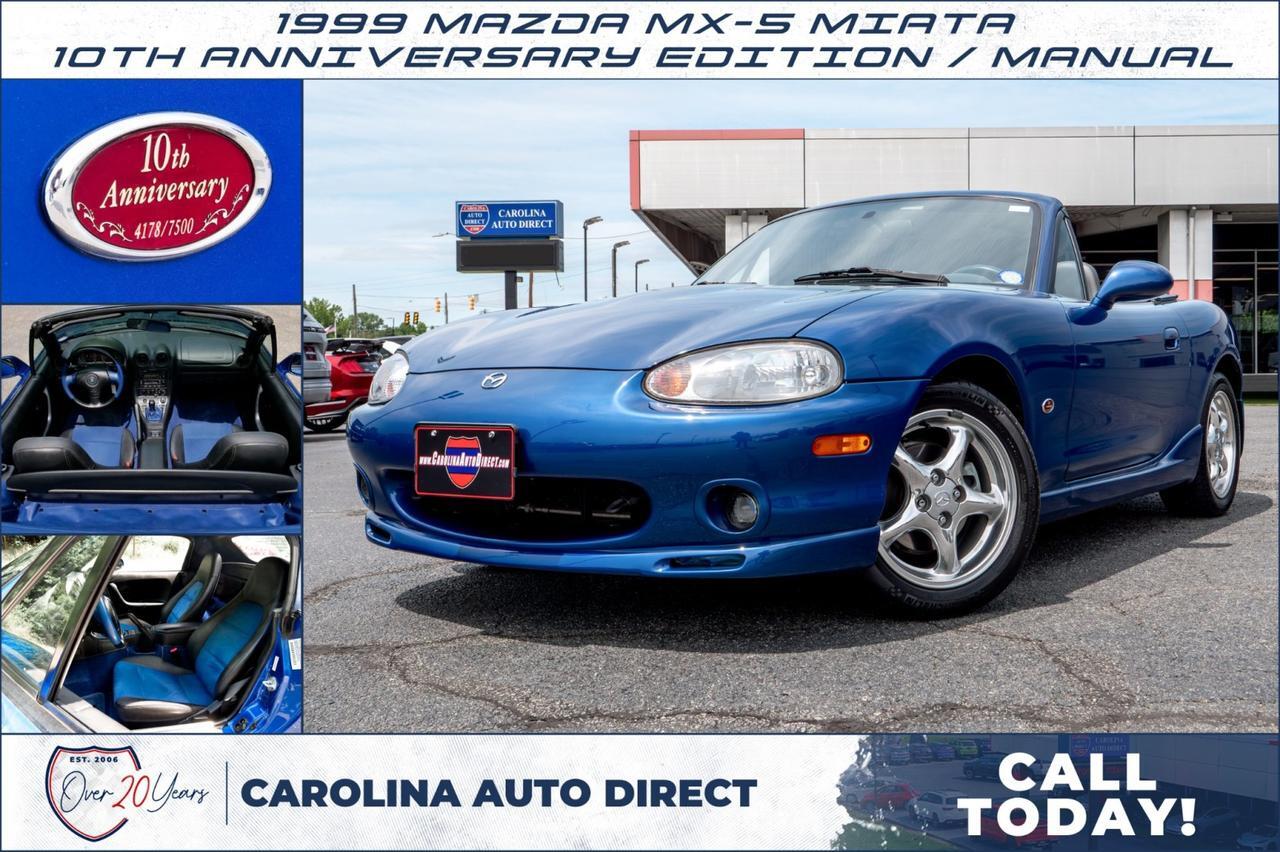 1999 Mazda MX-5 Miata 10th Anniversary Edition / Manual / Hard And Soft Tops!