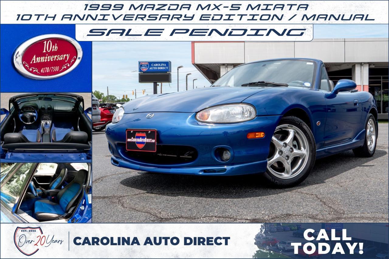 1999 Mazda MX-5 Miata 10th Anniversary Edition / Manual / Hard And Soft Tops!