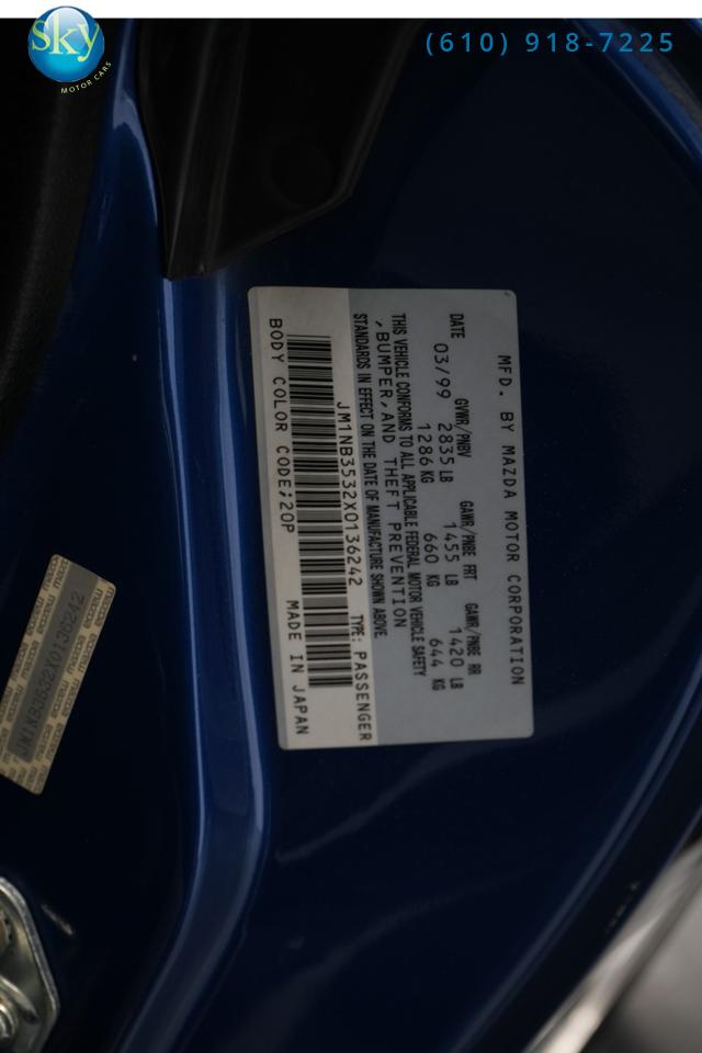 1999 Mazda MX-5 Miata 10th Anniversary Edition Timing Belt Replaced!! West Chester PA