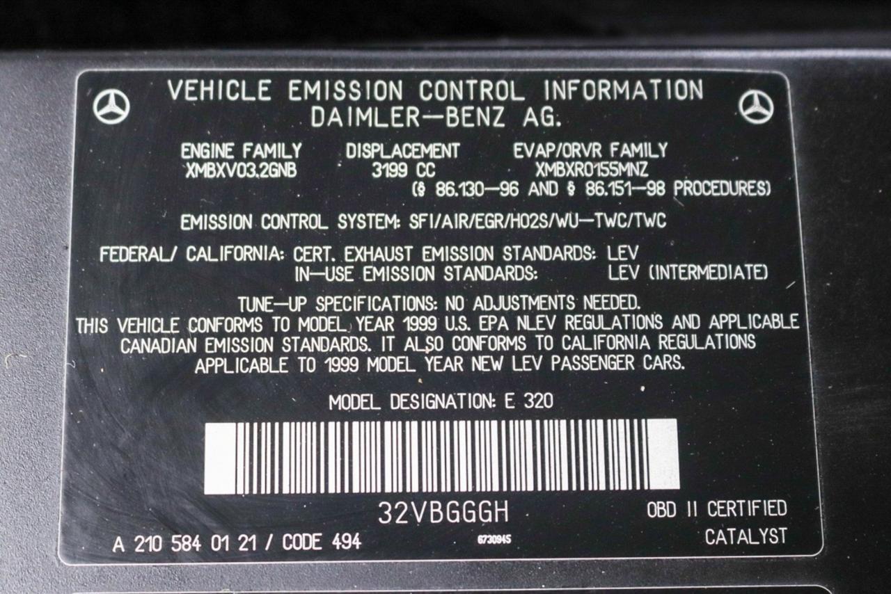1999 Mercedes-Benz E-Class Newport Beach CA