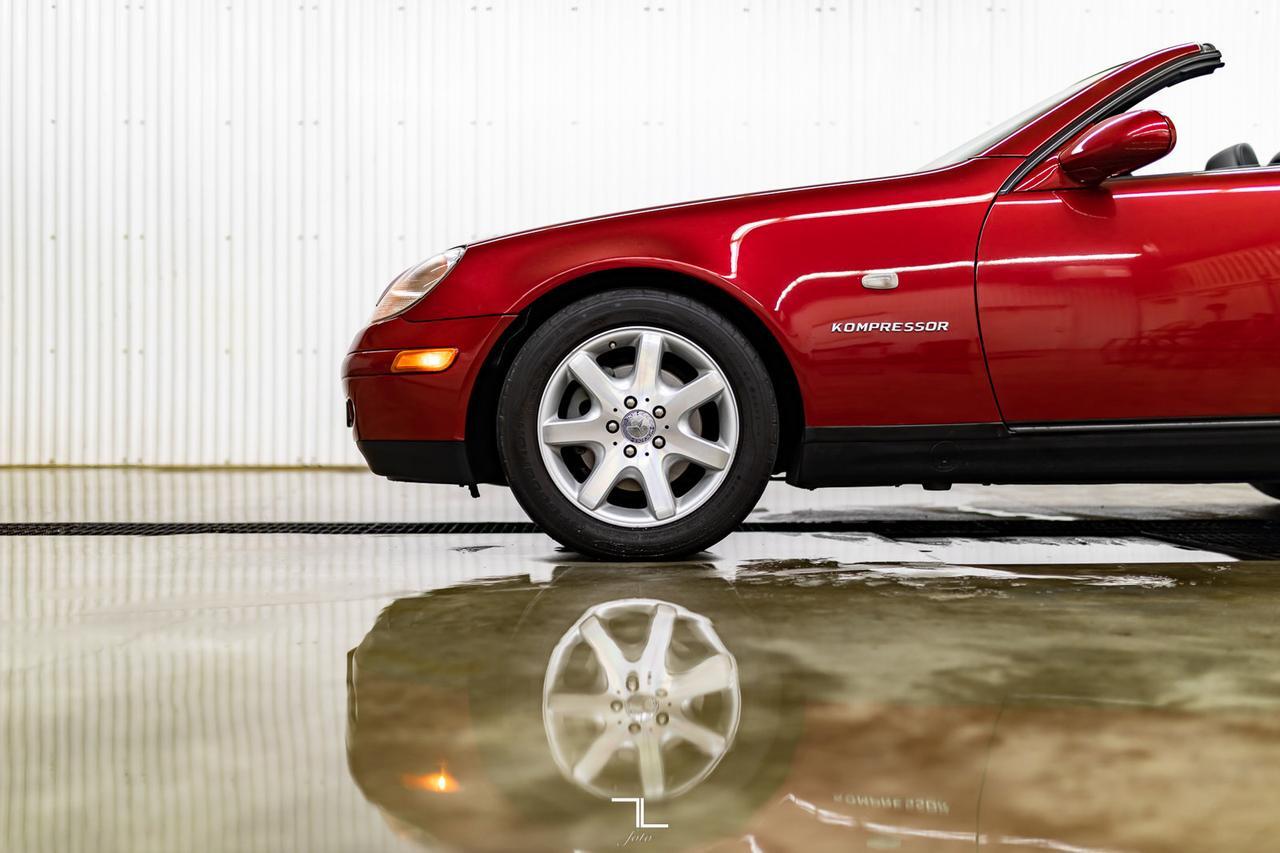 1999 Mercedes-Benz SLK 230 Kompressor Roadster Leather Red Deer AB