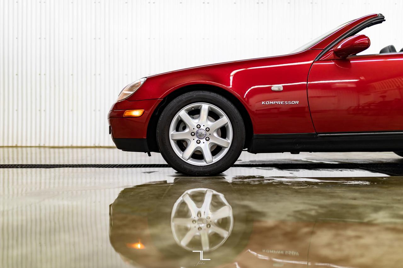 1999 Mercedes-Benz SLK 230 Kompressor Roadster Leather Red Deer AB