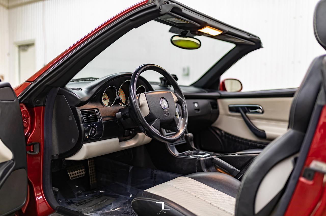 1999 Mercedes-Benz SLK 230 Kompressor Roadster Leather Red Deer AB