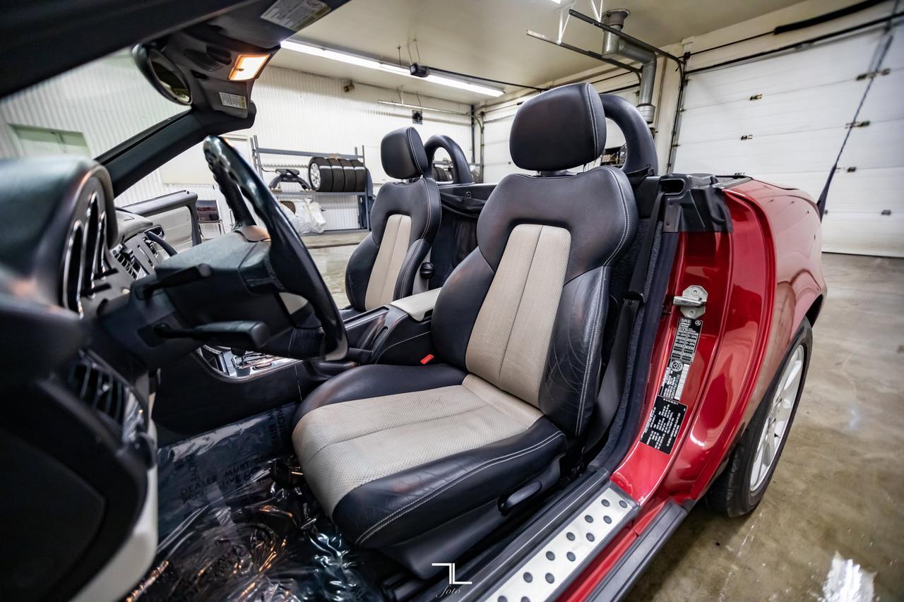 1999 Mercedes-Benz SLK 230 Kompressor Roadster Leather Red Deer AB