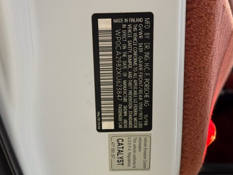 1999 Porsche Boxster Plainview NY