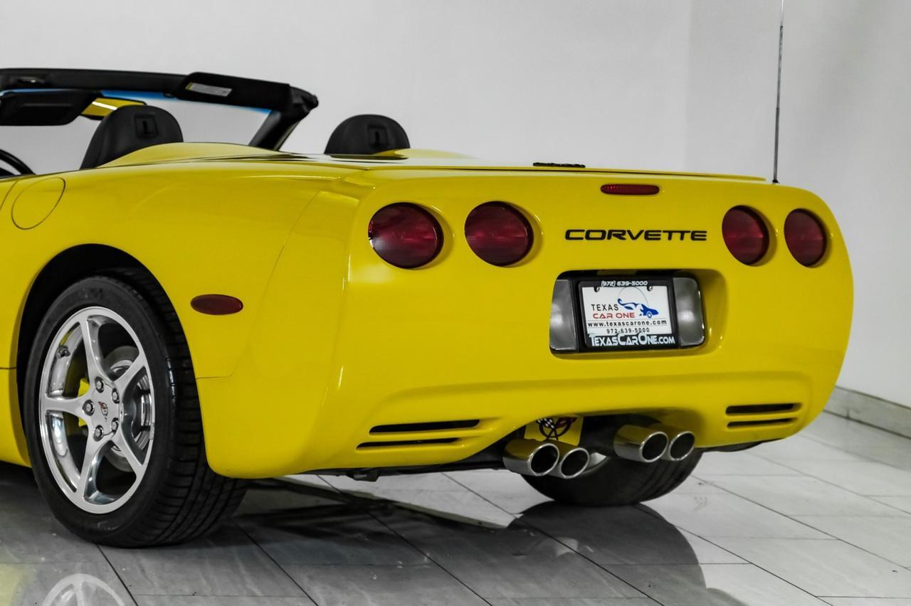 2000 Chevrolet Corvette Convertible HEADUP DISPLAY LEATHER SEATS BOSE SOUND CRUISE CONTROL ALLOY WHEELS Carrollton TX