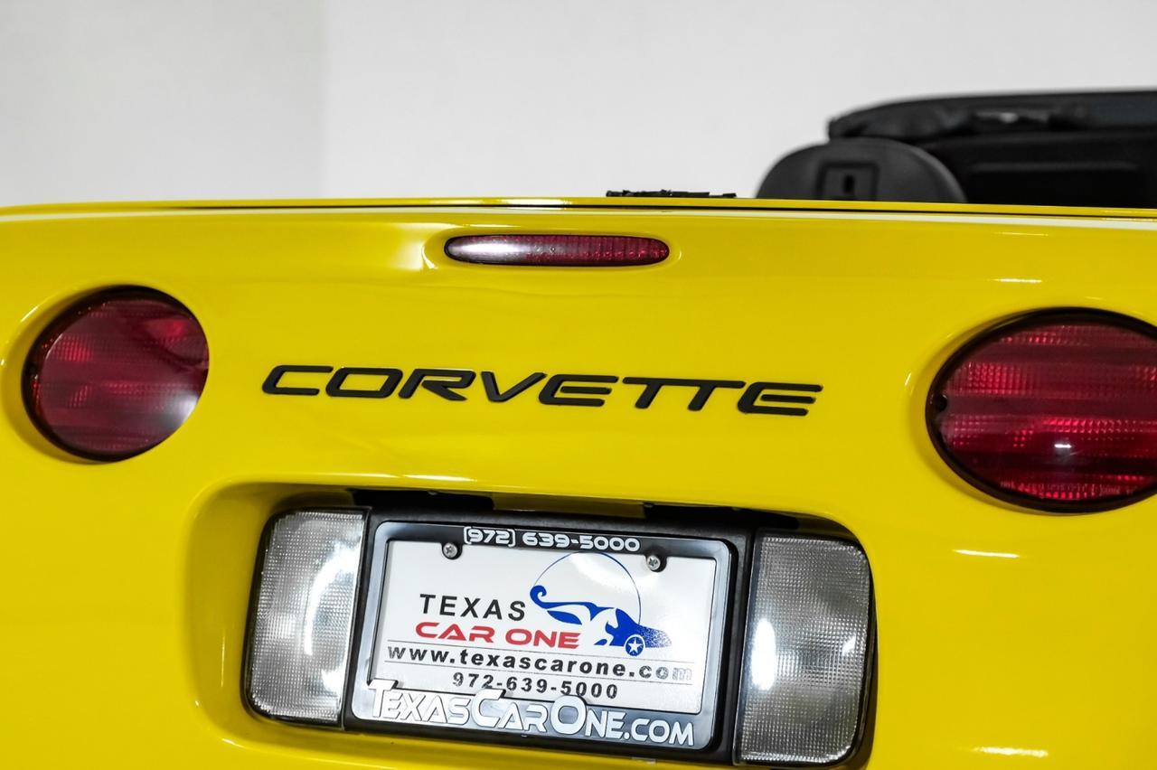 2000 Chevrolet Corvette Convertible HEADUP DISPLAY LEATHER SEATS BOSE SOUND CRUISE CONTROL ALLOY WHEELS Carrollton TX