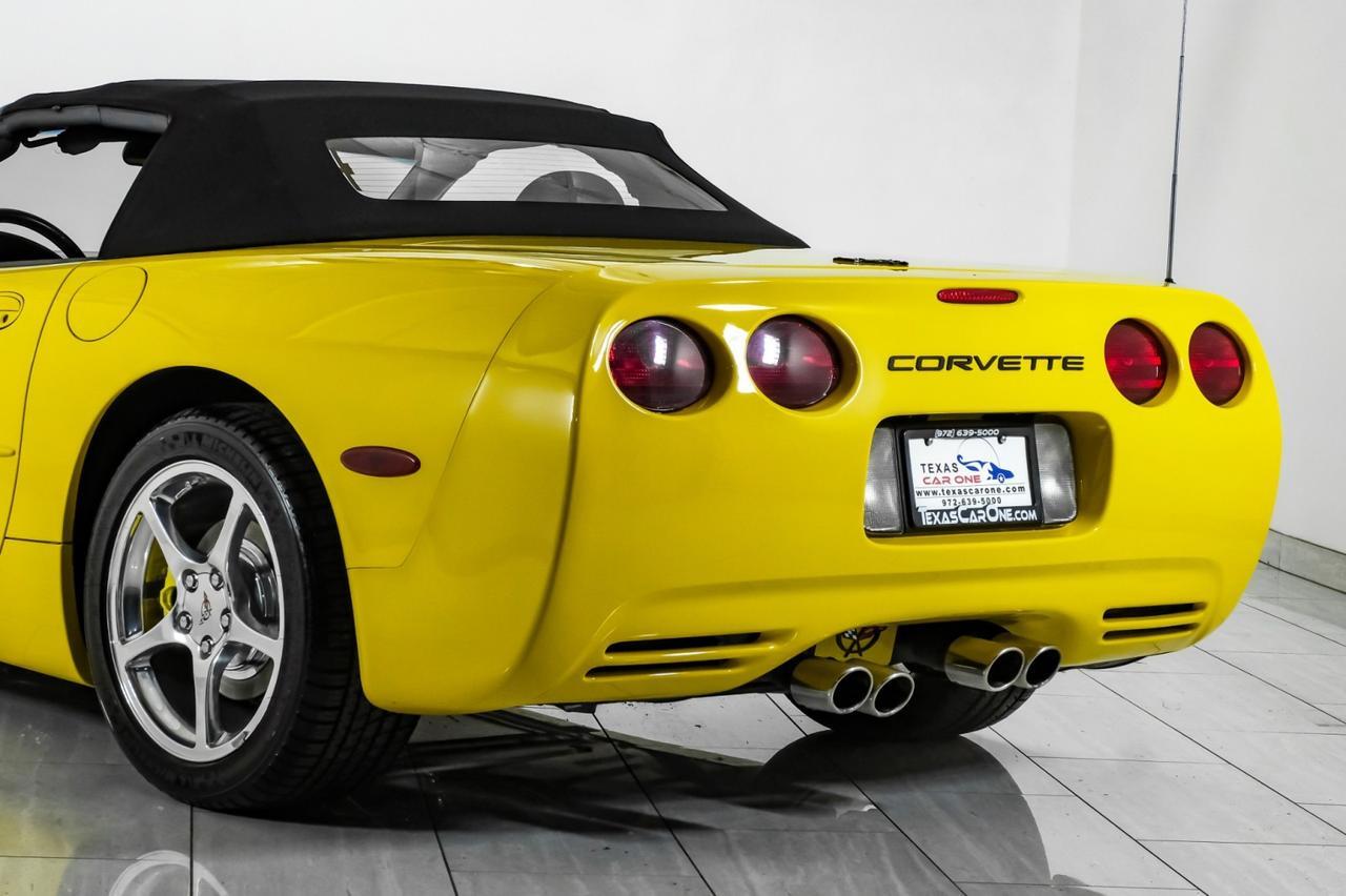 2000 Chevrolet Corvette Convertible HEADUP DISPLAY LEATHER SEATS BOSE SOUND CRUISE CONTROL ALLOY WHEELS Carrollton TX