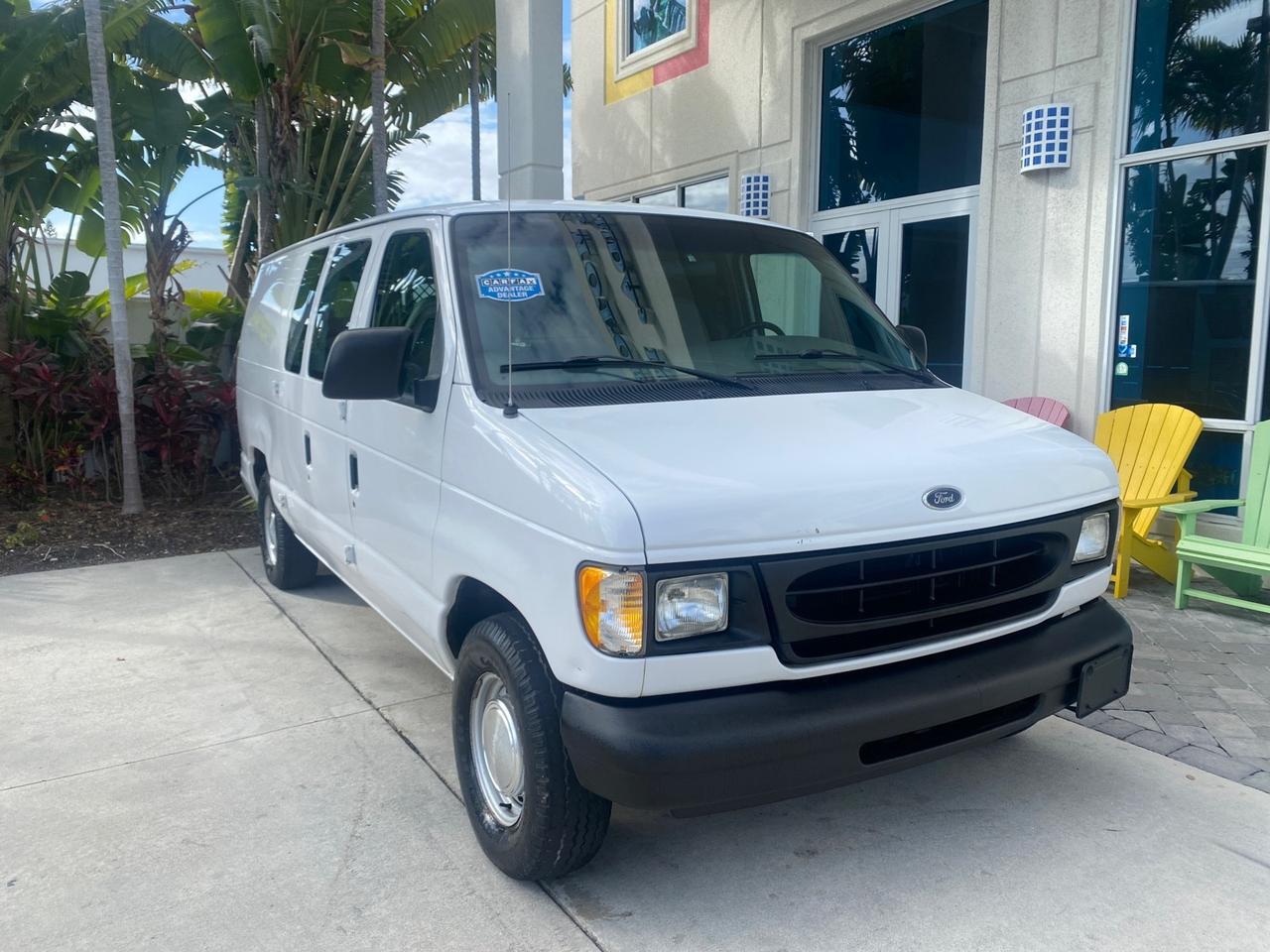2000 Ford Econoline Cargo Van LOW MILES 68,046 Pompano Beach FL