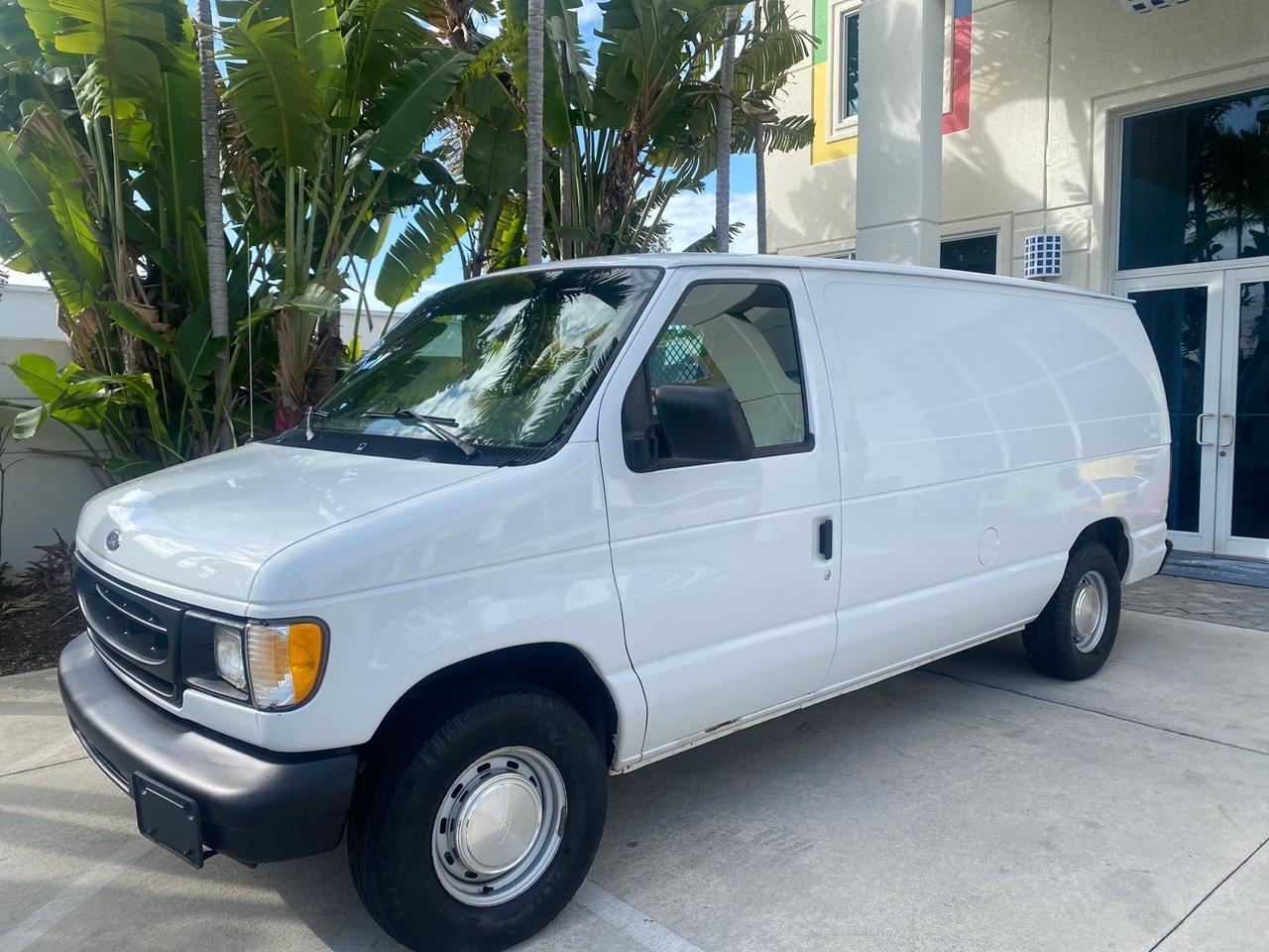 2000 Ford Econoline Cargo Van LOW MILES 68,046 Pompano Beach FL