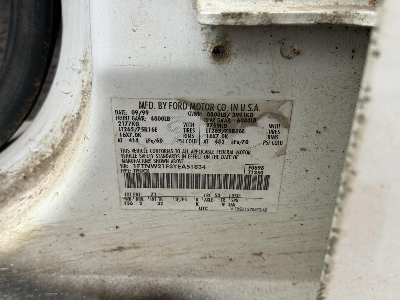 2000 Ford F-250SD XL Crestwood KY