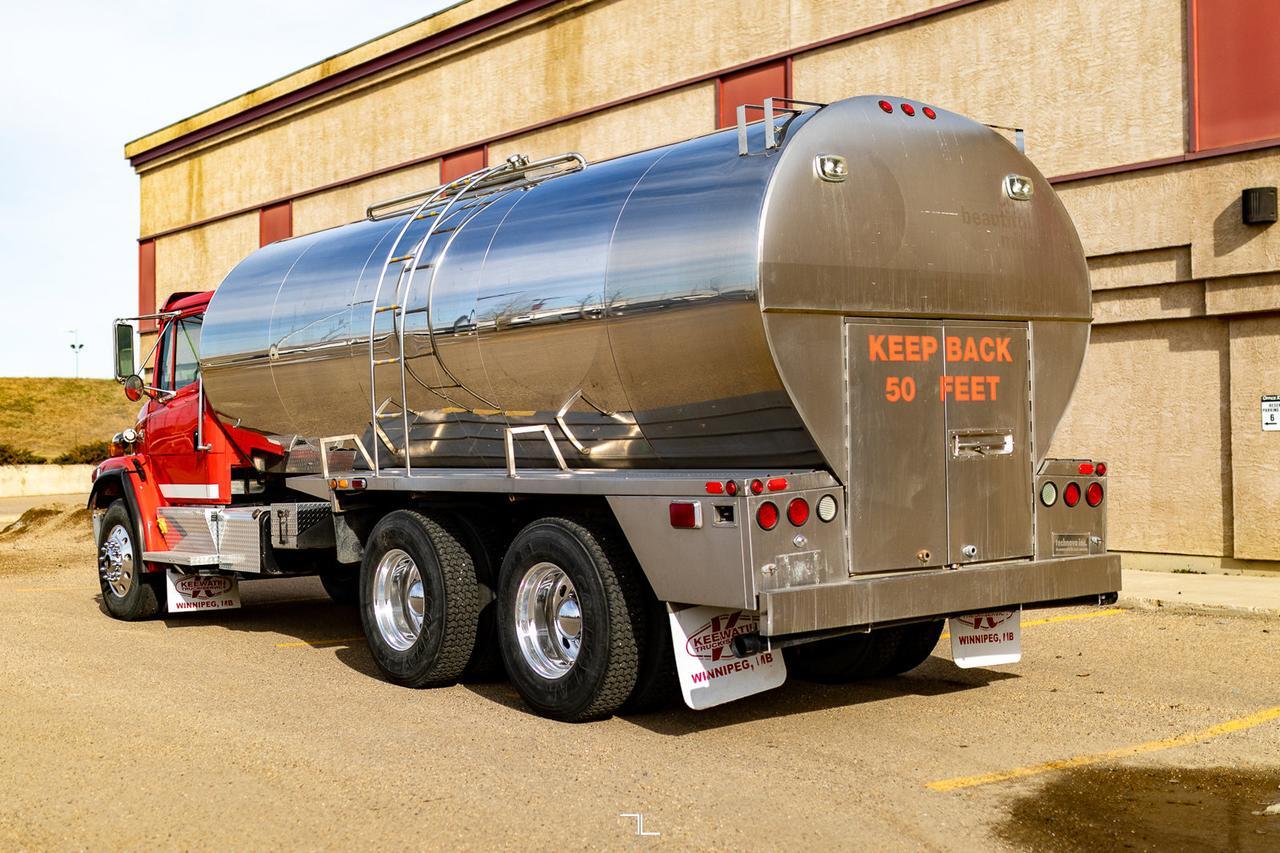 2000 Freightliner FL80 Day Cab SS Water Tanker Diesel Red Deer AB