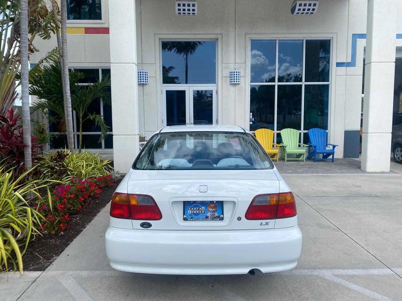2000 Honda Civic LX LOW MILES 31,619 1 OWNER Pompano Beach FL
