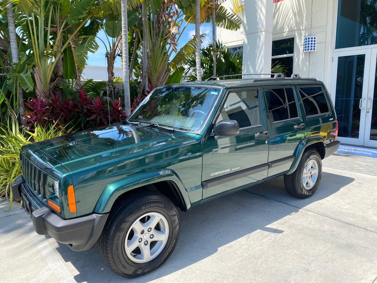 2000 Jeep Cherokee Sport 1 OWNER 4X4 AC 4.0 6YL Pompano Beach FL
