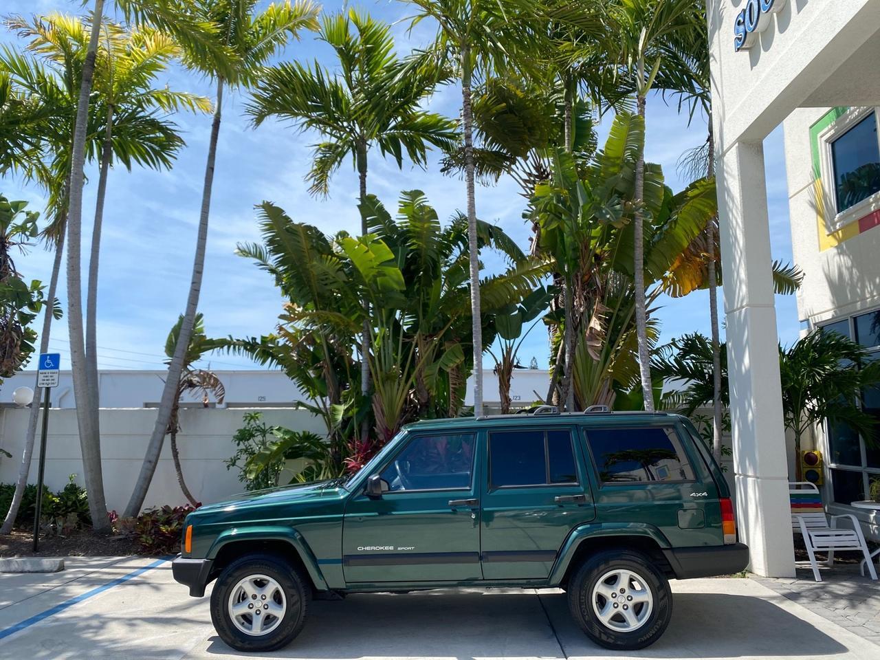 2000 Jeep Cherokee Sport 1 OWNER 4X4 AC 4.0 6YL Pompano Beach FL