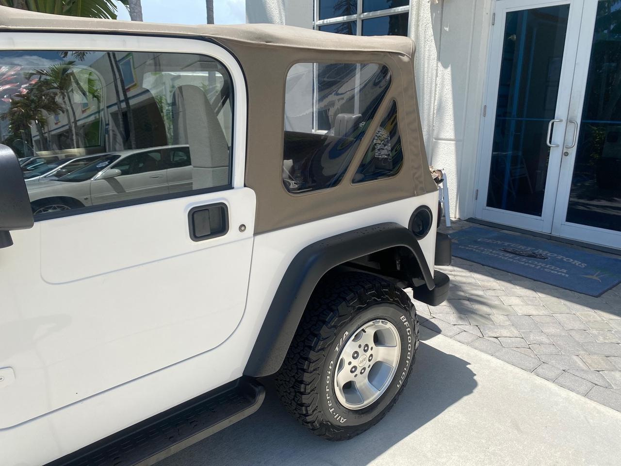 2000 Jeep Wrangler 4x4 AUTO AC Sport LOW MILES 69,222 Pompano Beach FL