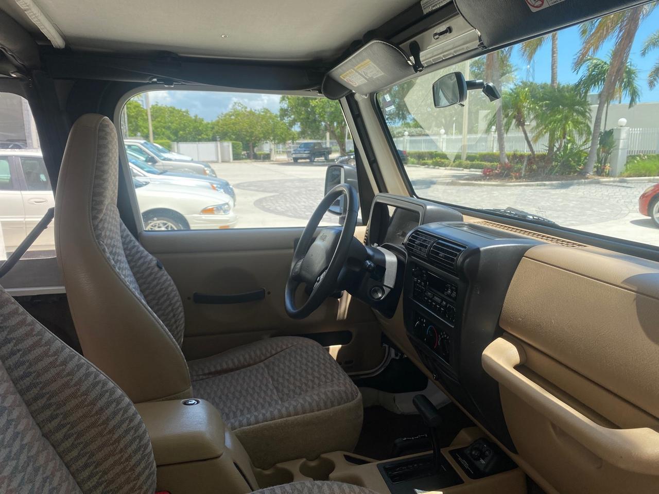 2000 Jeep Wrangler 4x4 AUTO AC Sport LOW MILES 69,222 Pompano Beach FL