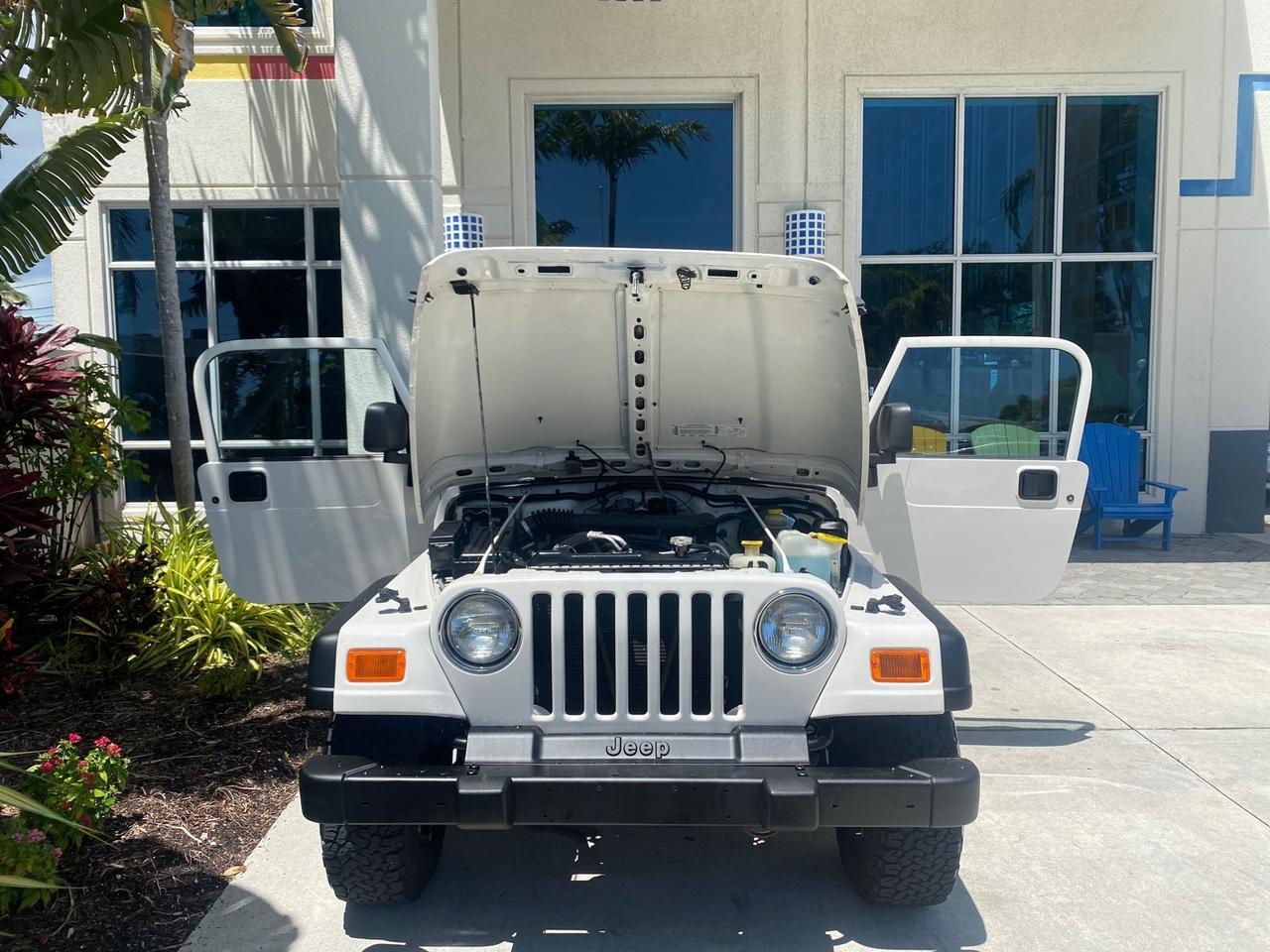 2000 Jeep Wrangler 4x4 AUTO AC Sport LOW MILES 69,222 Pompano Beach FL