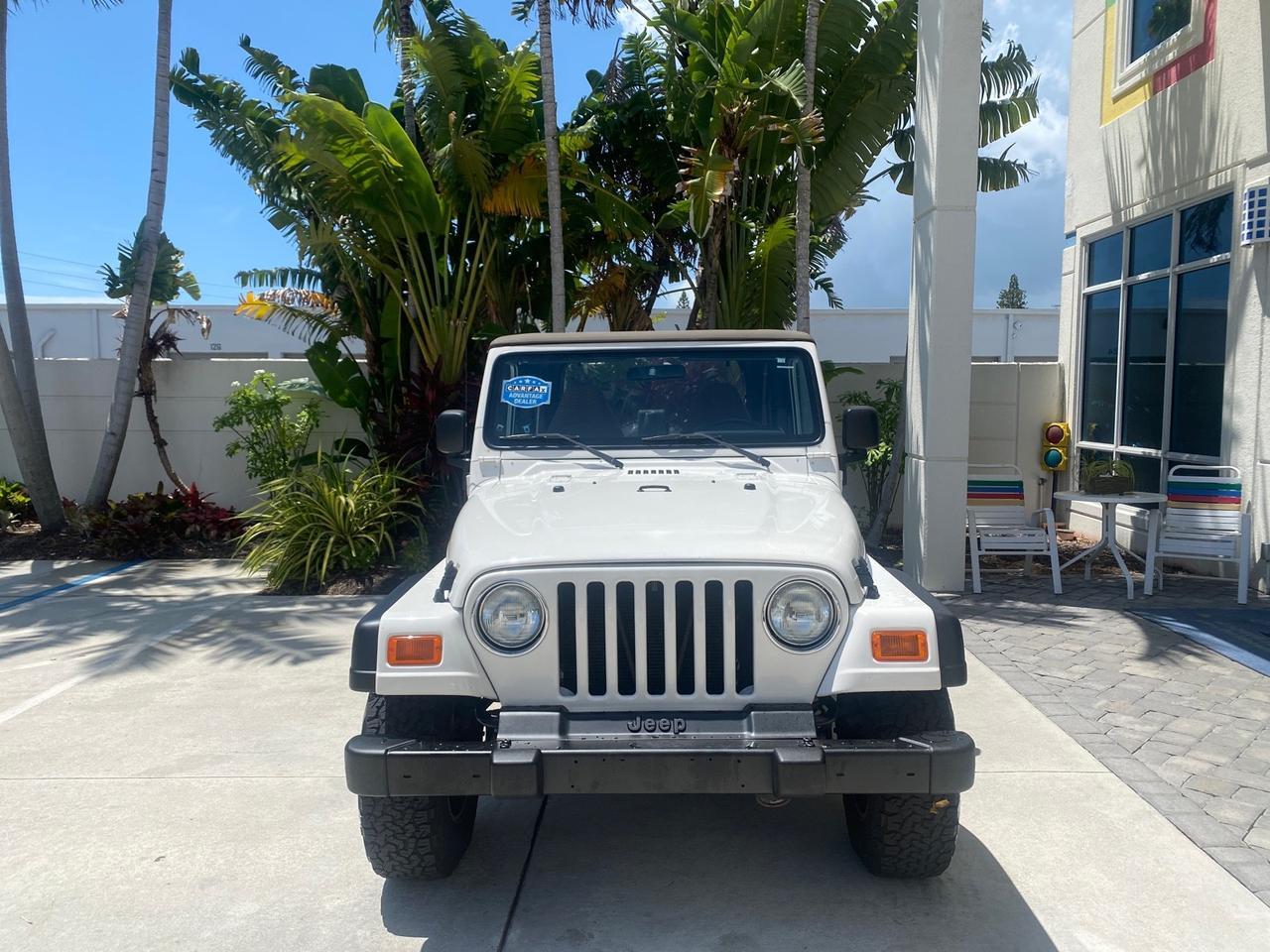 2000 Jeep Wrangler 4x4 AUTO AC Sport LOW MILES 69,222 Pompano Beach FL