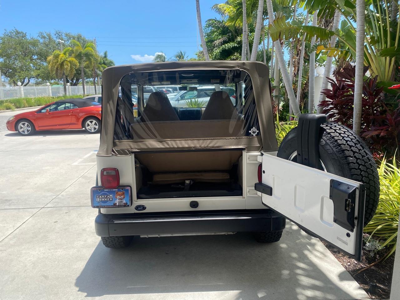 2000 Jeep Wrangler 4x4 AUTO AC Sport LOW MILES 69,222 Pompano Beach FL