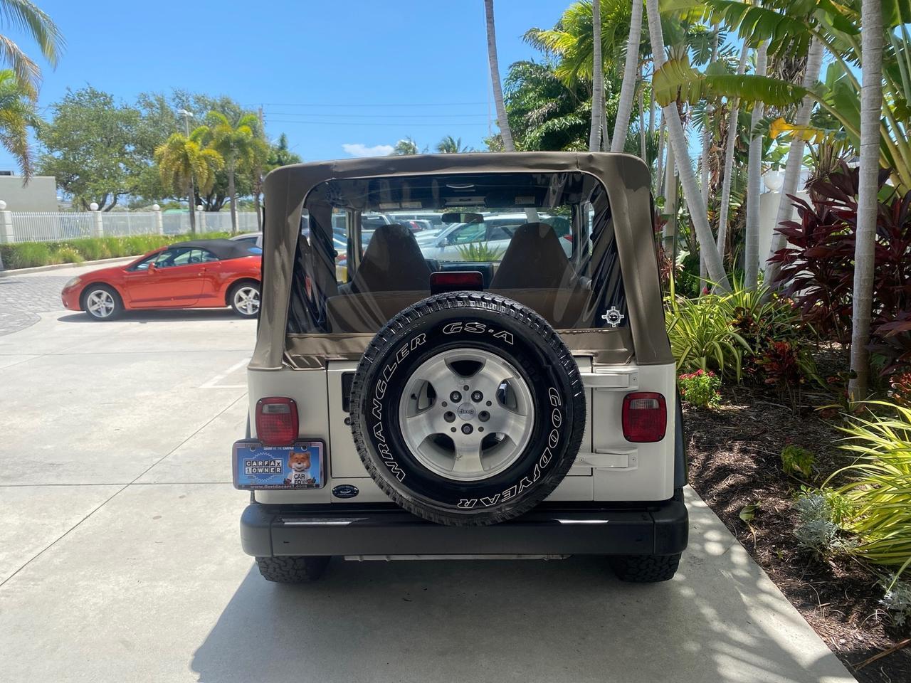 2000 Jeep Wrangler 4x4 AUTO AC Sport LOW MILES 69,222 Pompano Beach FL