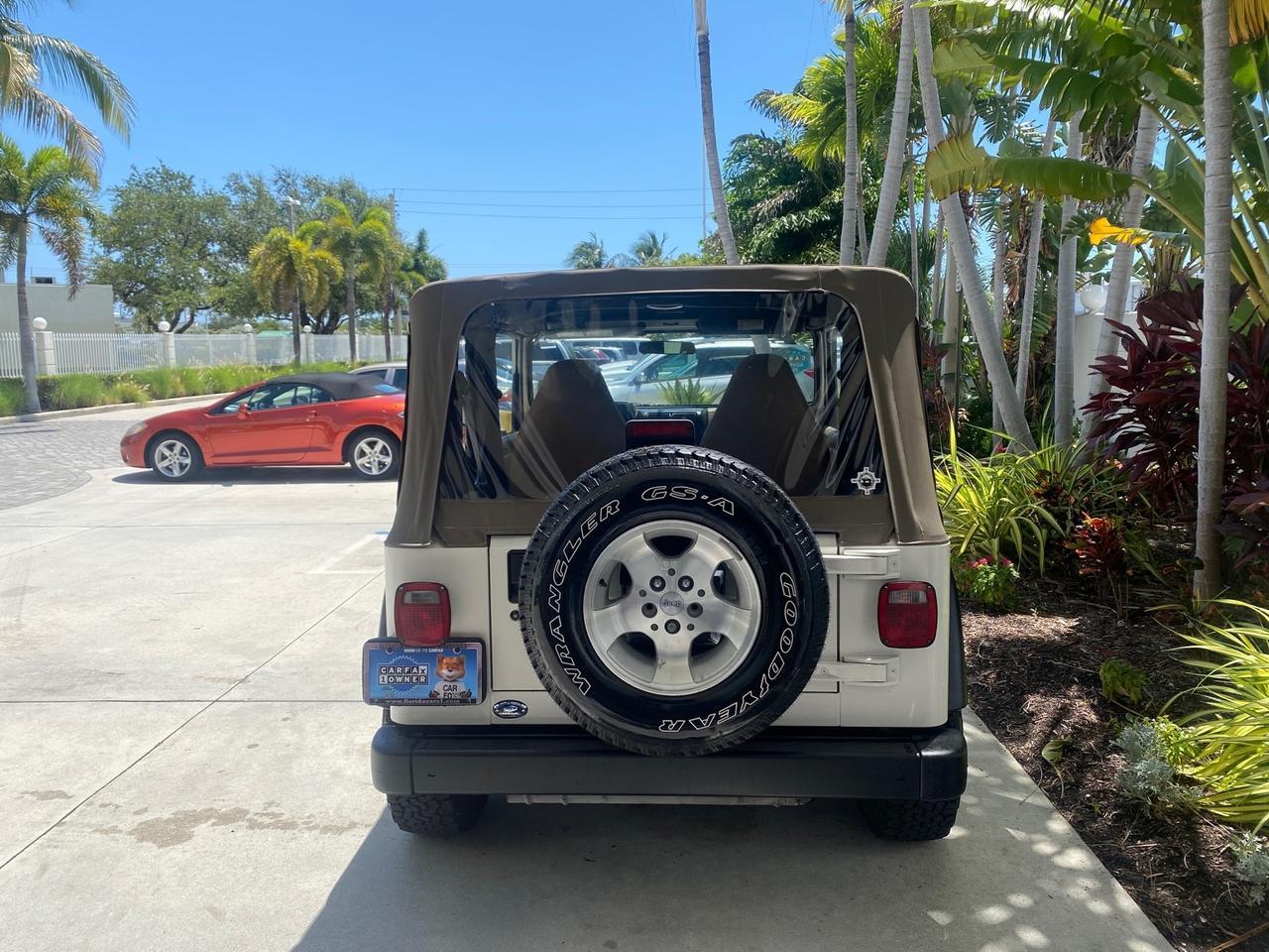 2000 Jeep Wrangler 4x4 AUTO AC Sport LOW MILES 69,222 Pompano Beach FL
