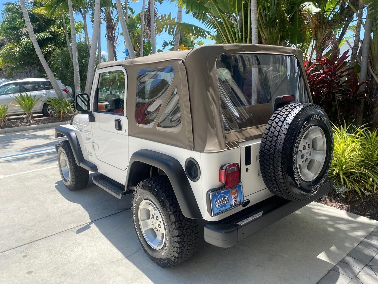 2000 Jeep Wrangler 4x4 AUTO AC Sport LOW MILES 69,222 Pompano Beach FL