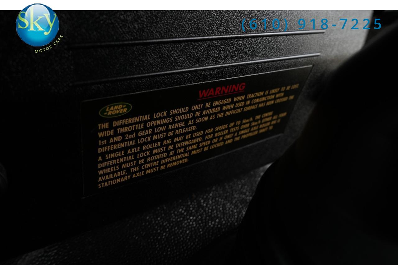 2000 Land Rover Defender 90 4WD Td5 5-Speed Manual Turbo Diesel West Chester PA