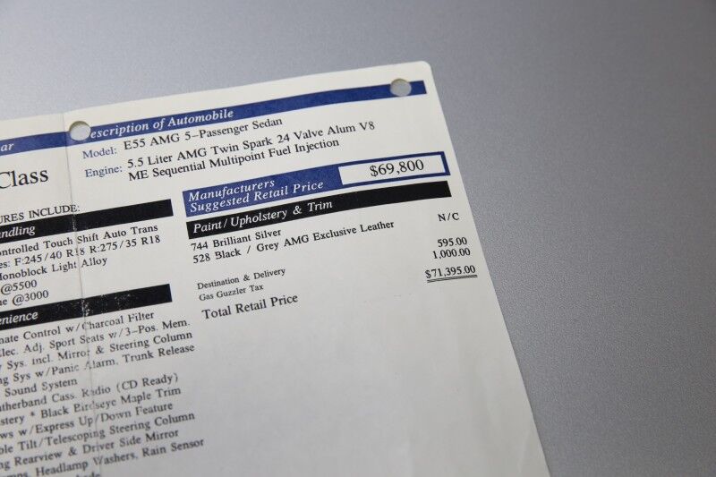 2000 Mercedes-Benz E-Class AMG Plainview NY