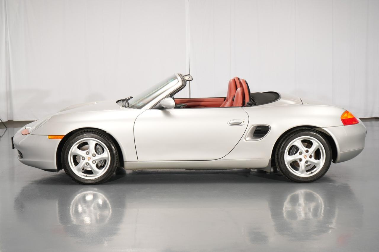 2000 Porsche Boxster 5-Speed Manual Boxster Red Interior