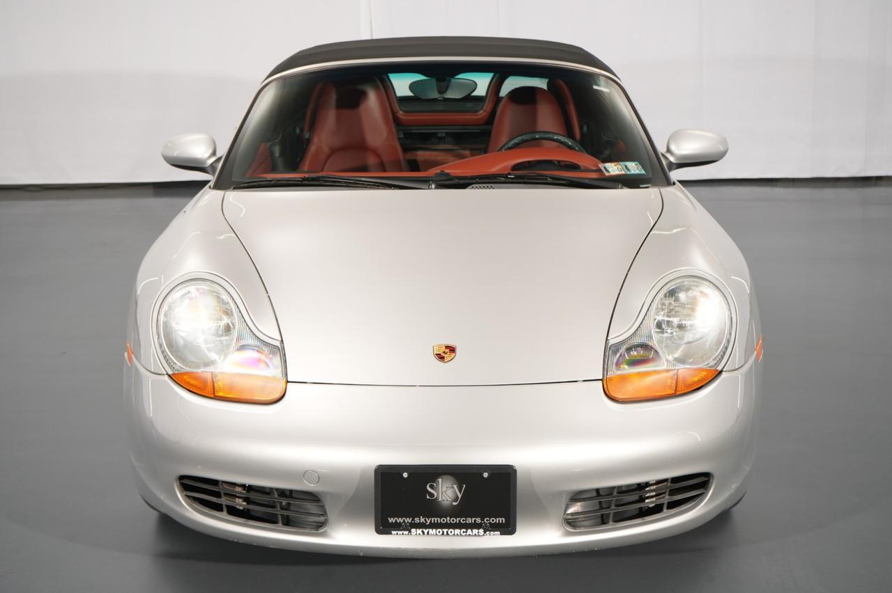 2000 Porsche Boxster 5-Speed Manual Boxster Red Interior West Chester PA