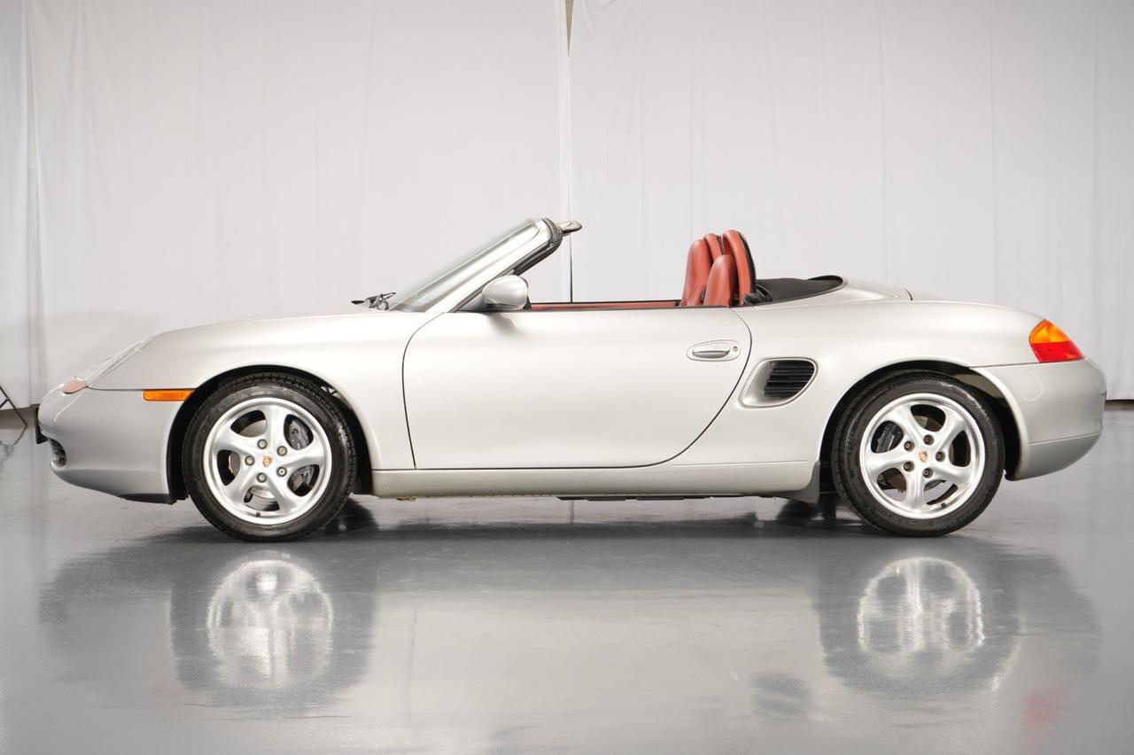 2000 Porsche Boxster 5-Speed Manual Boxster Red Interior
